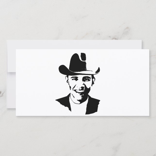 Barack Obama cowboyhatt (Framsida)