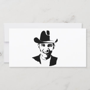Barack Obama cowboyhatt
