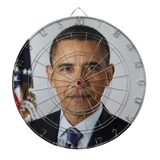 Barack Obama Dartboard Piltavla (Framsidan)