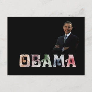 Barack Obama Design Vykort