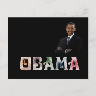 Barack Obama Design Vykort