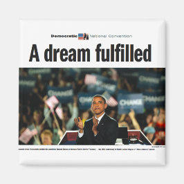 Barack Obama: En drömfylld konventionsmagnet Magnet