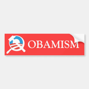 Barack Obama en marxistisk socialist Bildekal