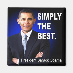 Barack Obama - enkelt den bäst magneten Magnet