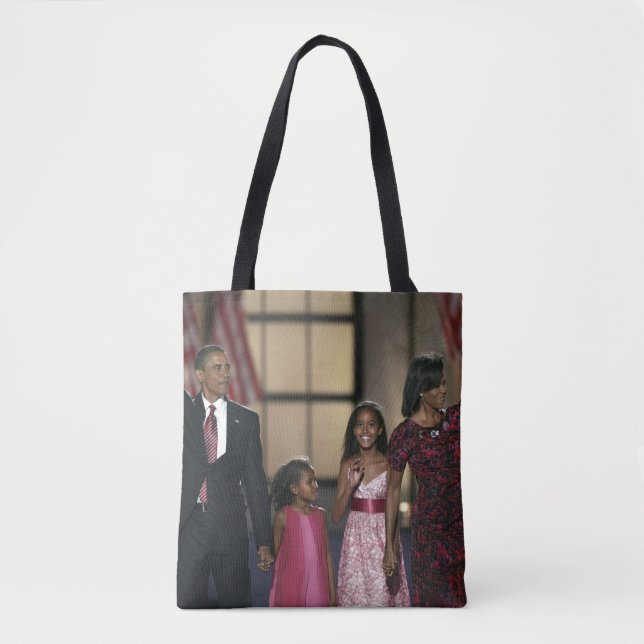 Barack Obama familjevåg Tygkasse (Framsida)