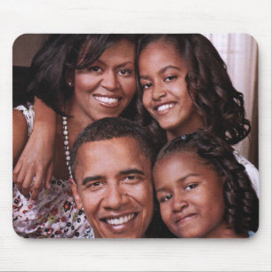 Barack Obama, Family Kärlek_Mousepad Musmatta