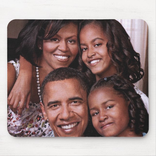 Barack Obama, Family Kärlek_Mousepad Musmatta (Framsidan)