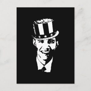 Barack Obama farbror Sam Vykort