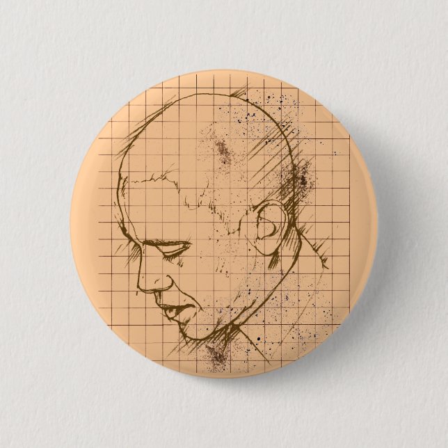 Barack Obama fodrar teckningen Knapp (Framsida)