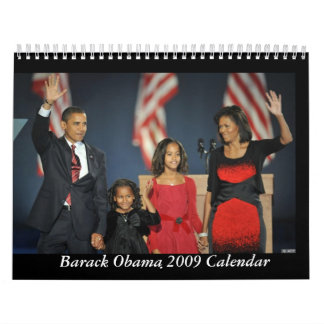 Barack Obama & för familj 2009 kalender