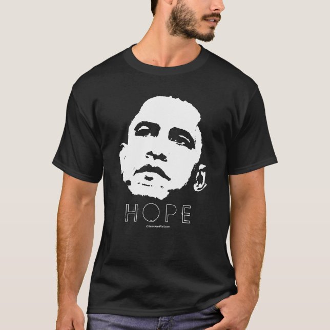 Barack Obama för hoppT-tröja T-shirt (Framsida)