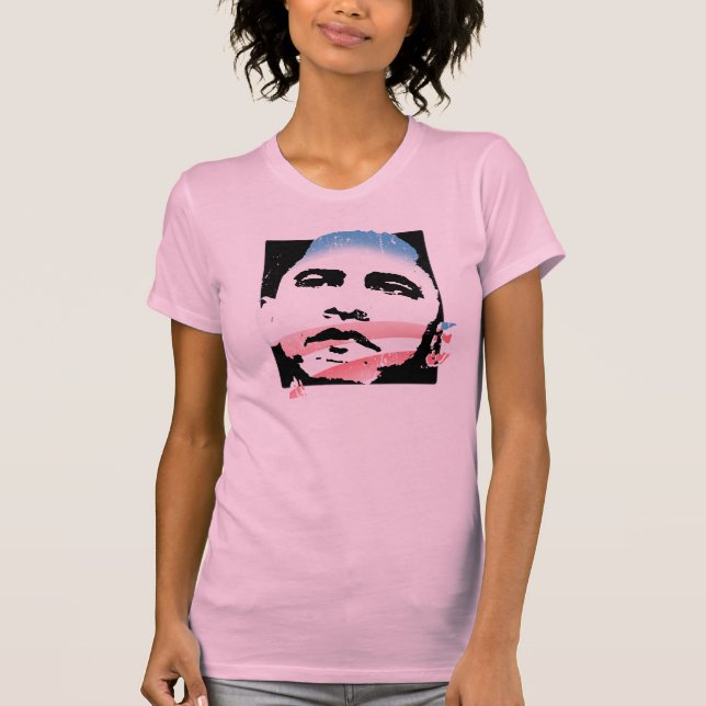 Barack Obama för hoppT-tröja Tee (Framsida)