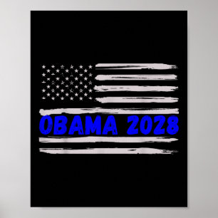 Barack Obama för president 2028 Obama 48:e preside Poster
