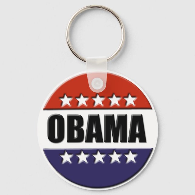 Barack Obama för president Keychains Nyckelring (Framsida)