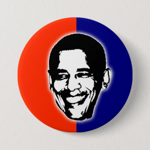 Barack Obama för president Knapp