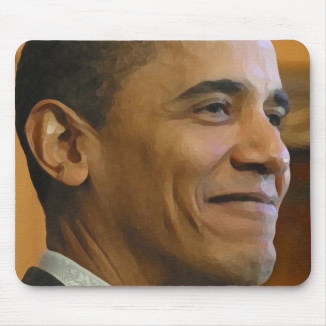 Barack Obama för president! Musmatta (Framsidan)