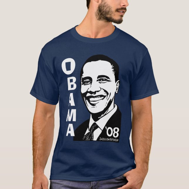 Barack Obama för president! Skjorta Tee Shirt (Framsida)