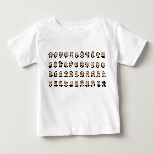 Barack Obama - Förenta Staternas Presidenter Tee (Framsida)