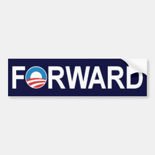 Barack Obama "framåt" bildekal