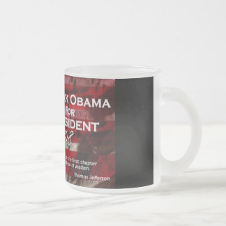 Barack Obama frostad mugg