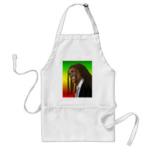 Barack Obama går Rasta Reggaestil Förkläde