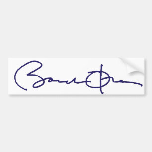 Barack Obama häfte Bildekal
