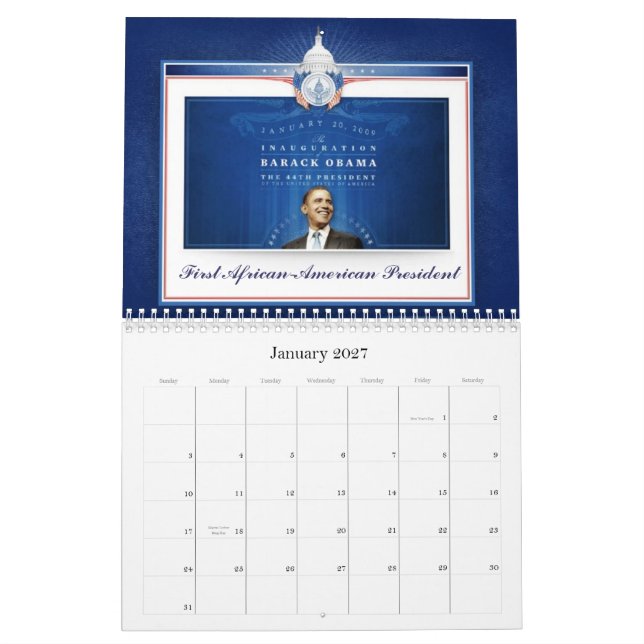 Barack Obama - Herr president Kalender (Jan 2027)