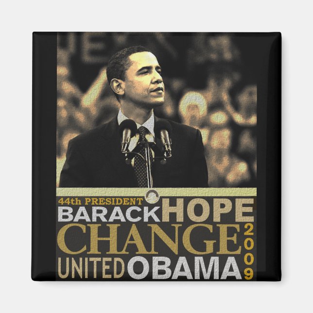 Barack Obama Hope Magnet (Framsidan)