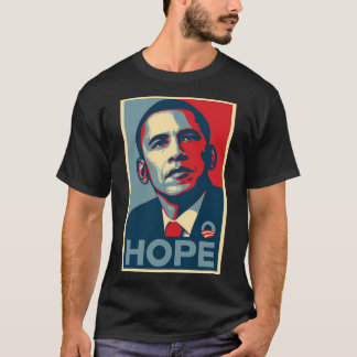 Barack Obama Hope Poster T Shirt