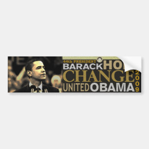 Barack Obama hopp Bildekal