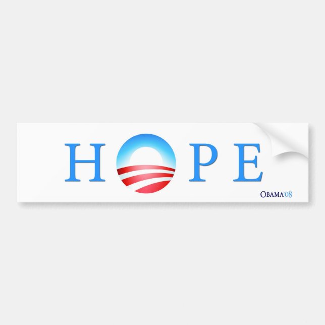 Barack Obama hoppbildekal Bildekal (Framsidan)