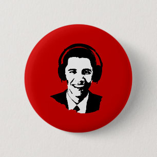 Barack Obama hörlurar Knapp