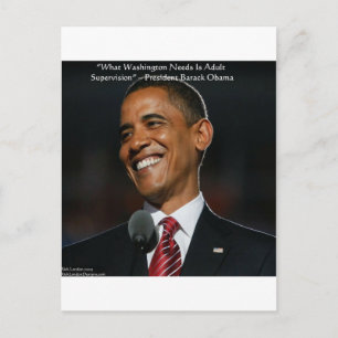Barack Obama & Humor Citat Gåvor & Kort