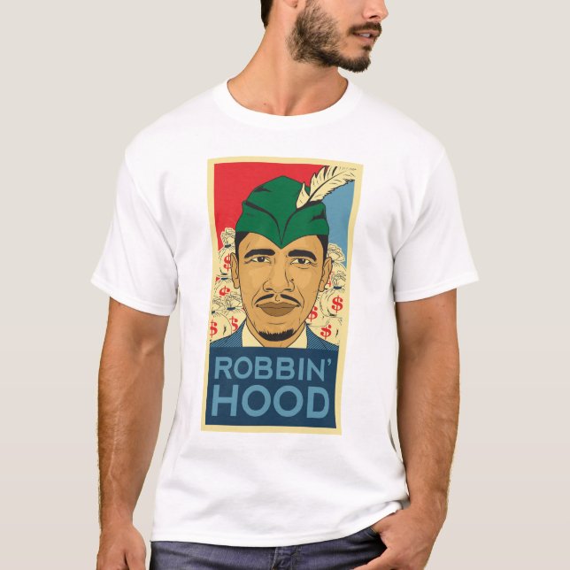 Barack Obama huvaRobin Hood utslagsplats! Barack Tee (Framsida)