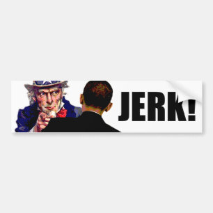 Barack Obama: Idiot Bildekal