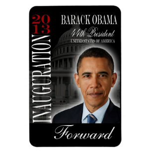 Barack Obama Inaguration jubileums- magnet 2013