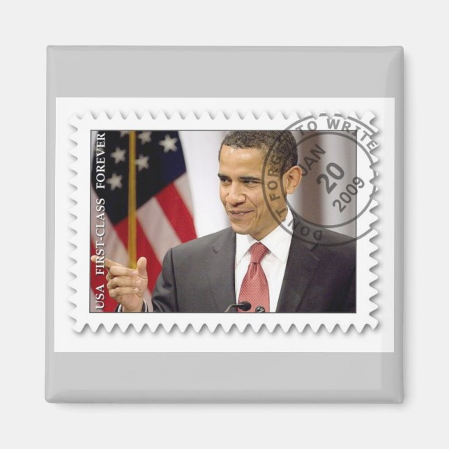 Barack Obama-installationen 2009 Magnet (Framsidan)