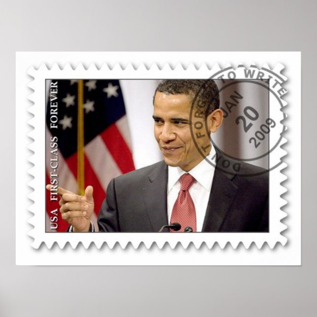 Barack Obama-installationen 2009 Poster (Framsidan)