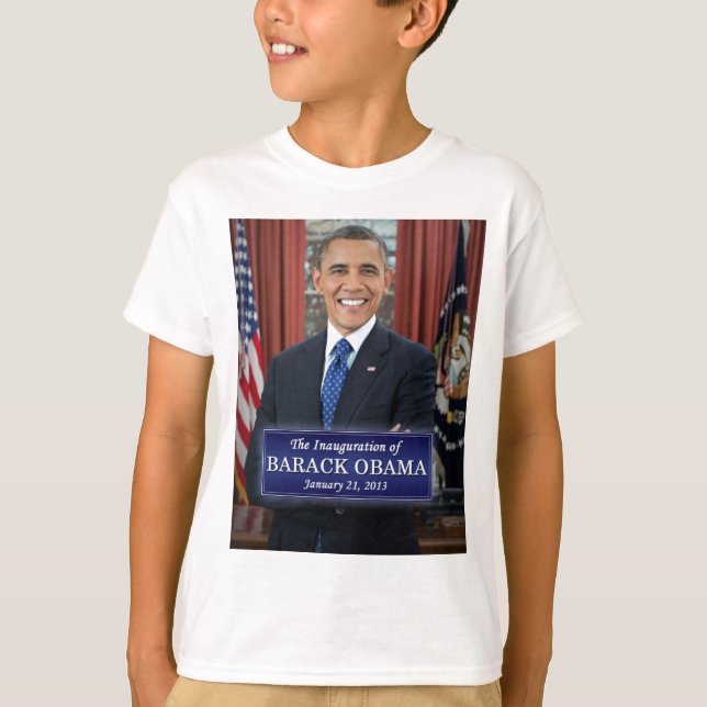 Barack Obama-installationen 2013 T Shirt (Framsida)