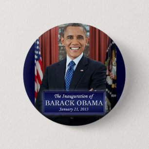 Barack Obama Invigning 2013 Knapp