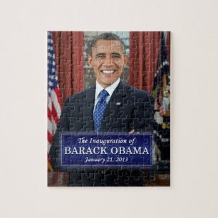 Barack Obama Invigning 2013 Pussel