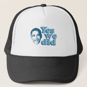 Barack Obama/ja gjorde vi Truckerkeps