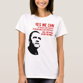 Barack Obama: JA KAN VI… rd Tee Shirt