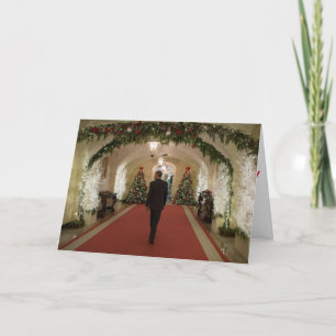 Barack Obama jul - gratulationskort Helgkort