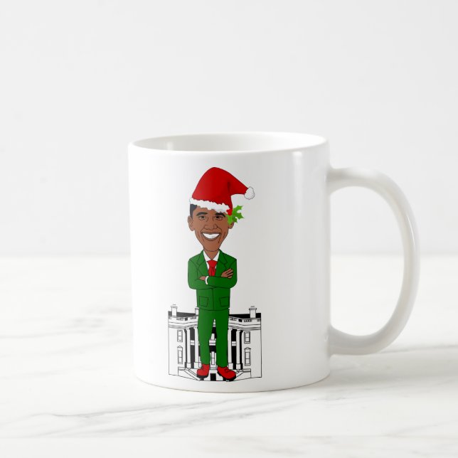 barack obama jultomten kaffemugg (Höger)