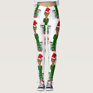 Barack obama jultomten leggage leggings