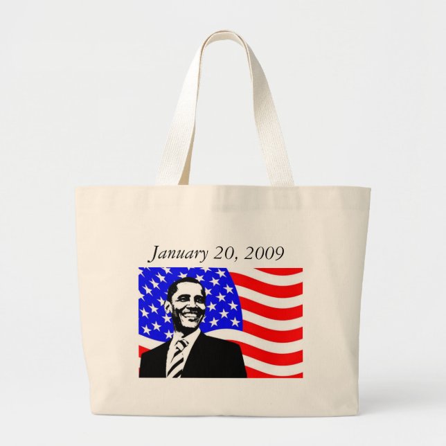 Barack Obama Jumbo Tygkasse (Framsidan)