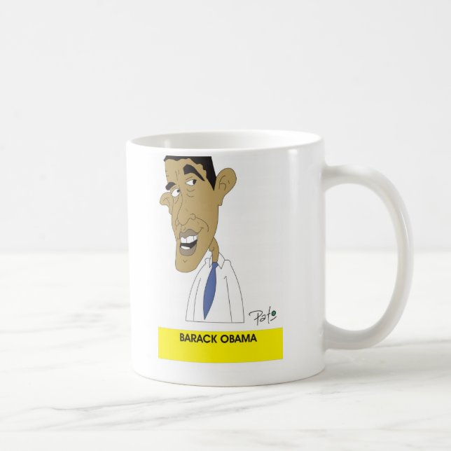 Barack Obama Kaffemugg (Höger)
