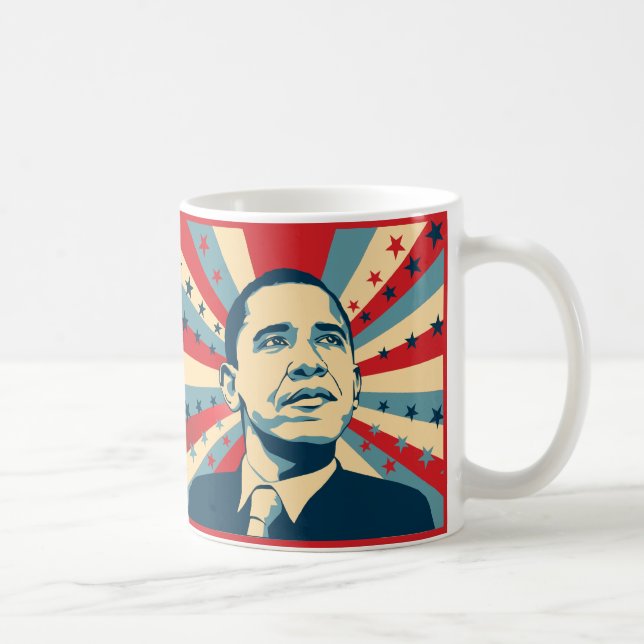 Barack Obama Kaffemugg (Höger)
