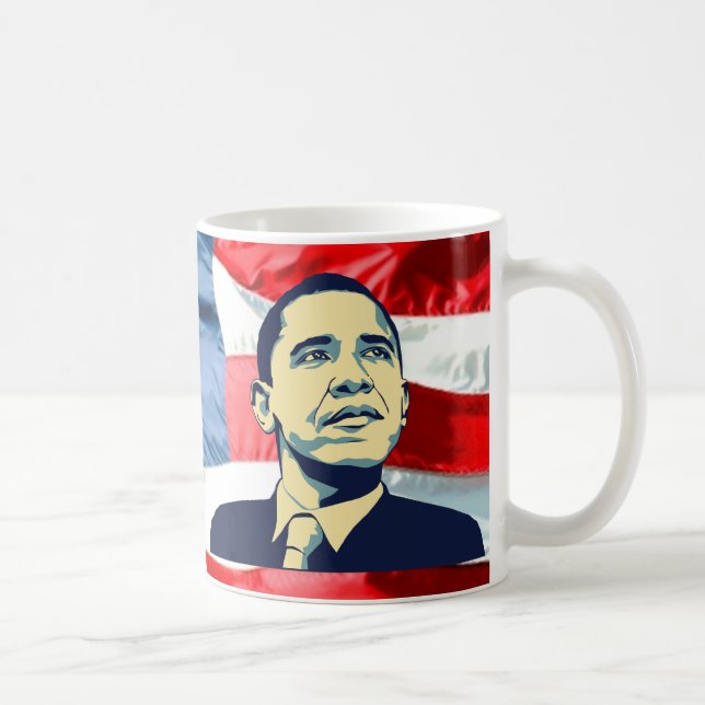 Barack Obama Kaffemugg (Höger)